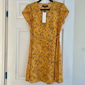 Yellow Floral Sundress